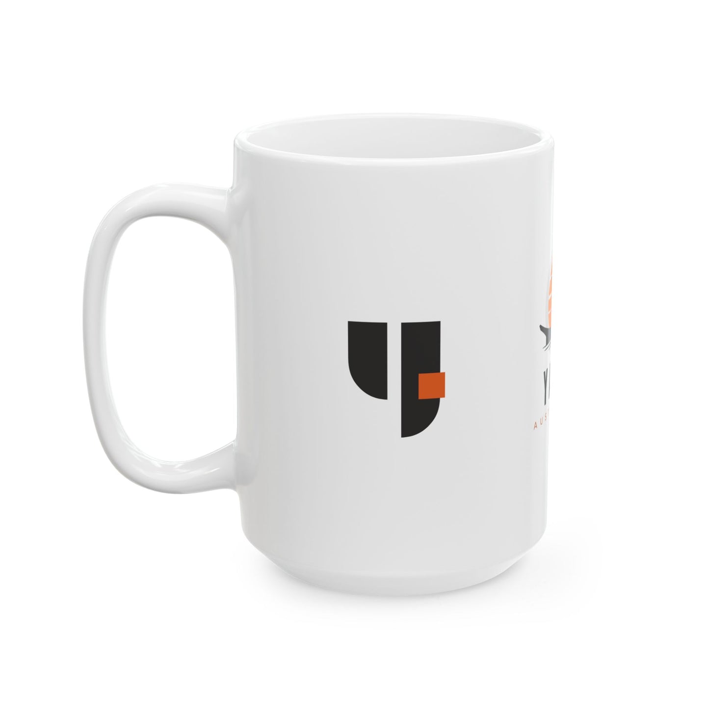 🎣 “Sip Happens in Austin” Ceramic Mug – Perfect for Anglers, Coffee Lovers & Anyone Who Runs on Queso and Caffeine ☕🌮, YARNA Design, 11oz & 15oz