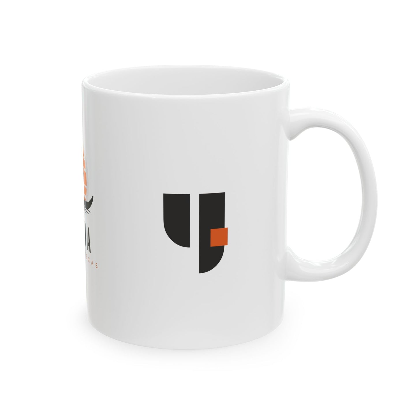 🎣 “Sip Happens in Austin” Ceramic Mug – Perfect for Anglers, Coffee Lovers & Anyone Who Runs on Queso and Caffeine ☕🌮, YARNA Design, 11oz & 15oz