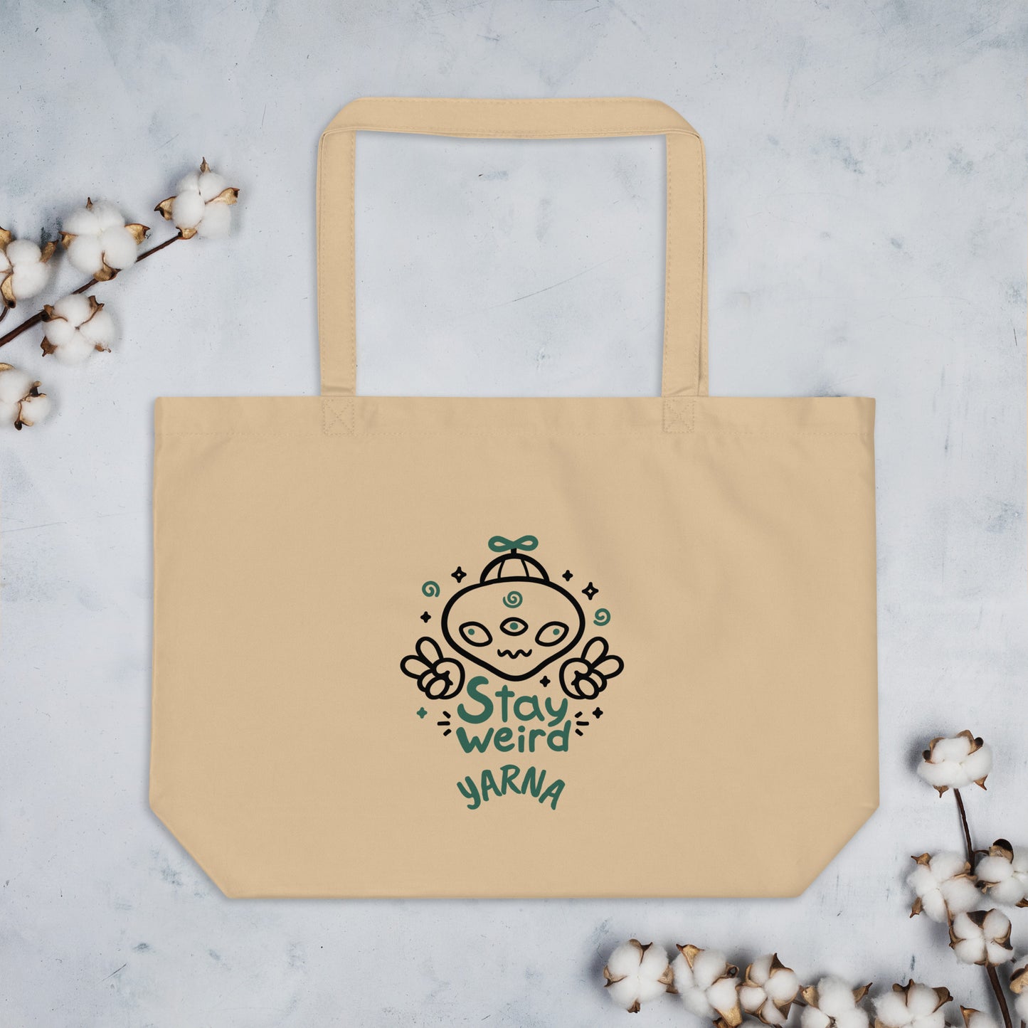 Eco Maverick Large Tote: Austin Vibes, Planet Friendly