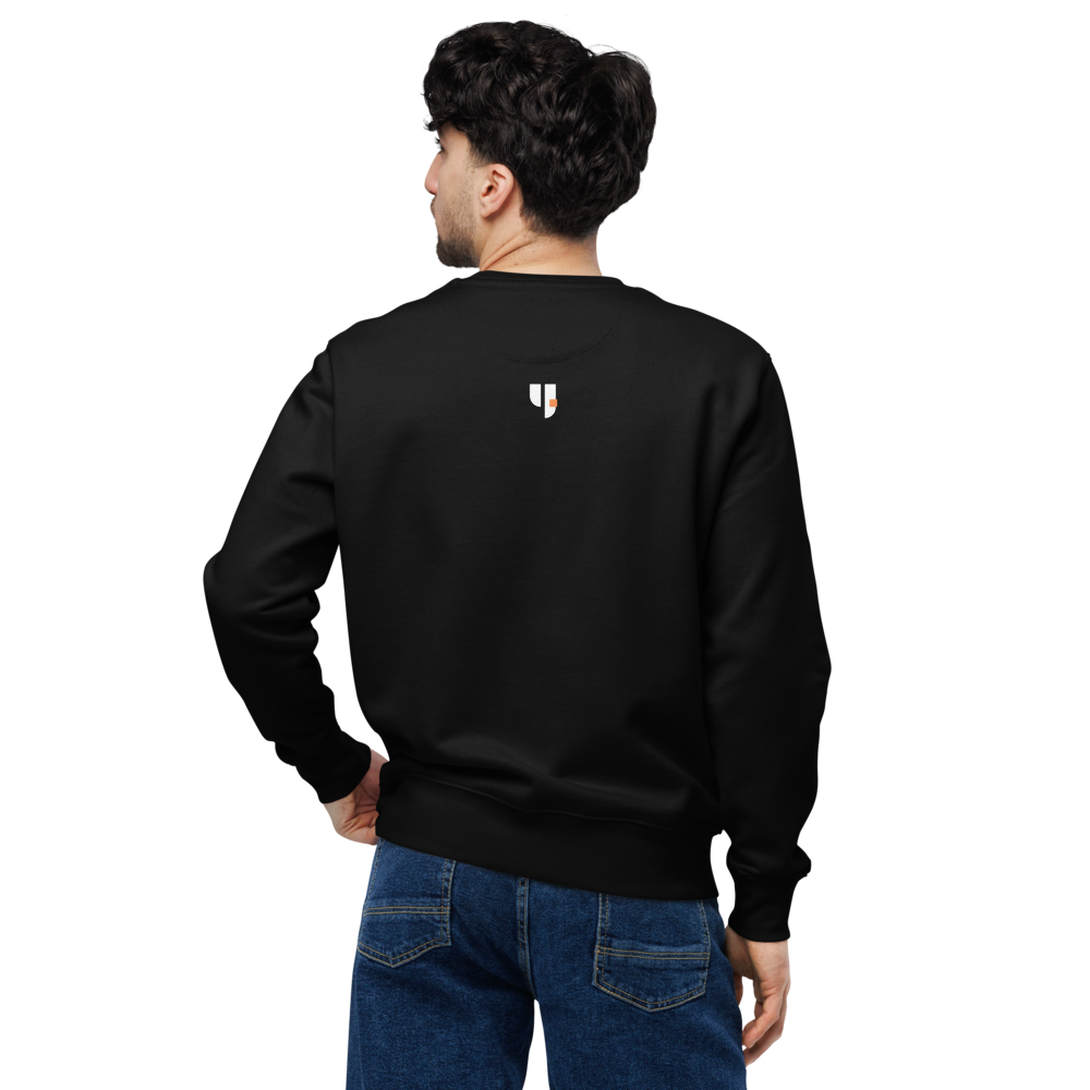 The Midnight Austin Sweatshirt: Dark, Bold, and Sustainable _ MANUAL