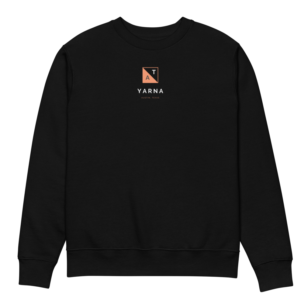 The Midnight Austin Sweatshirt: Dark, Bold, and Sustainable _ MANUAL