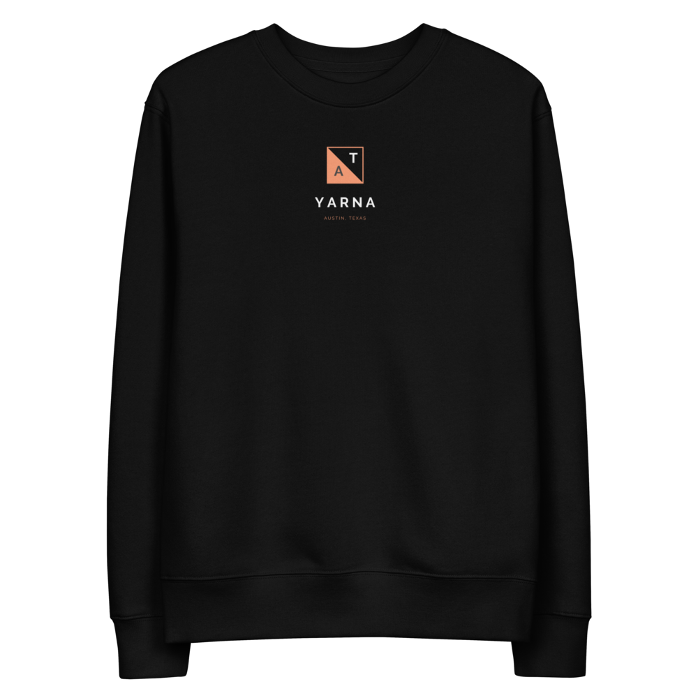 The Midnight Austin Sweatshirt: Dark, Bold, and Sustainable _ MANUAL