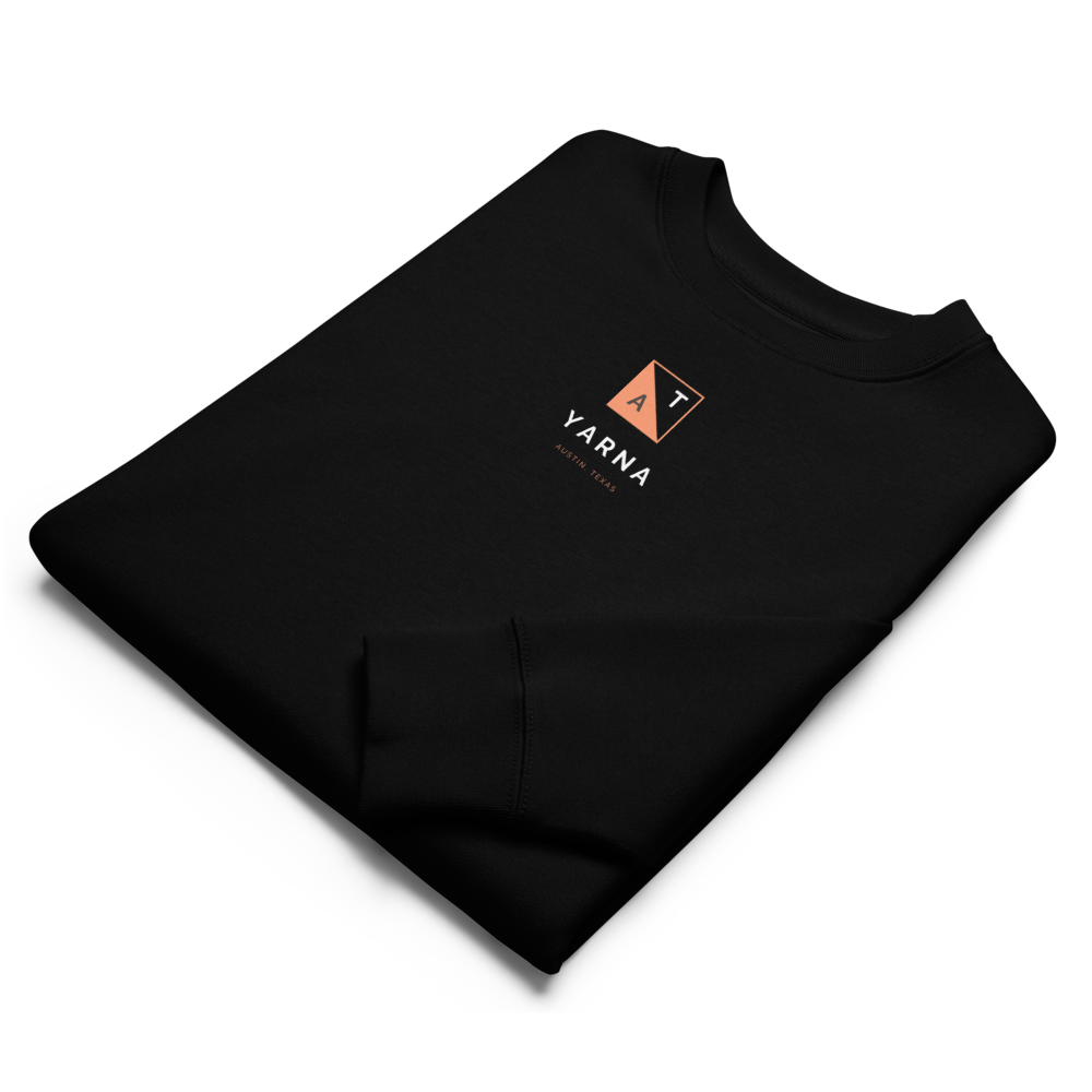 The Midnight Austin Sweatshirt: Dark, Bold, and Sustainable _ MANUAL