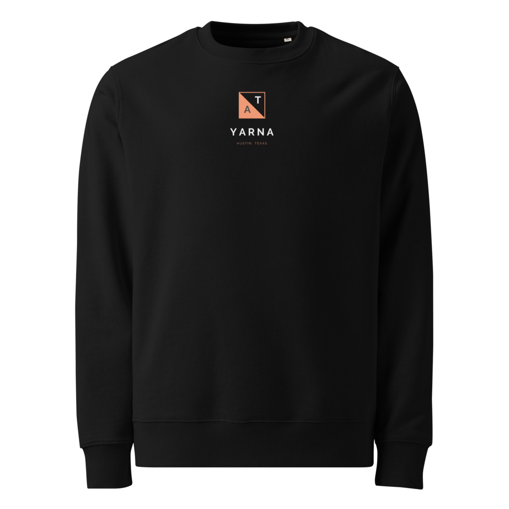 The Midnight Austin Sweatshirt: Dark, Bold, and Sustainable _ MANUAL