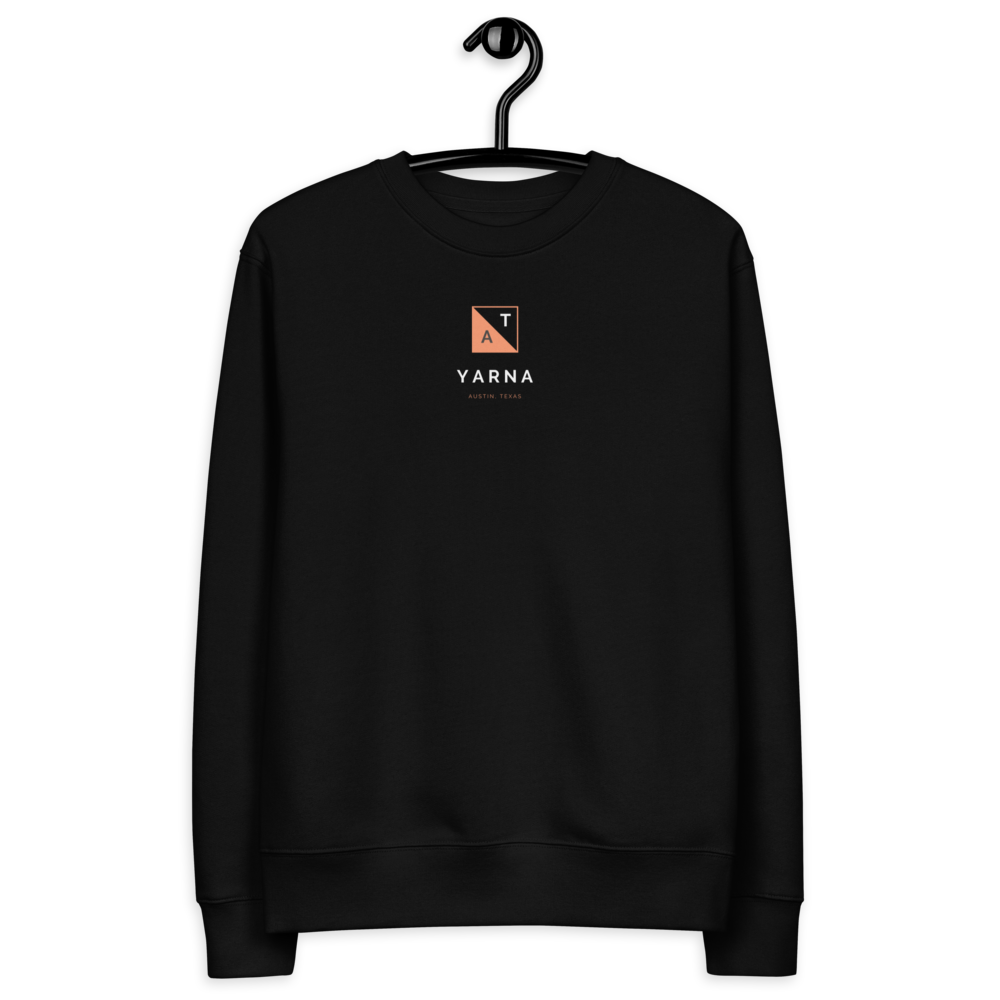 The Midnight Austin Sweatshirt: Dark, Bold, and Sustainable _ MANUAL