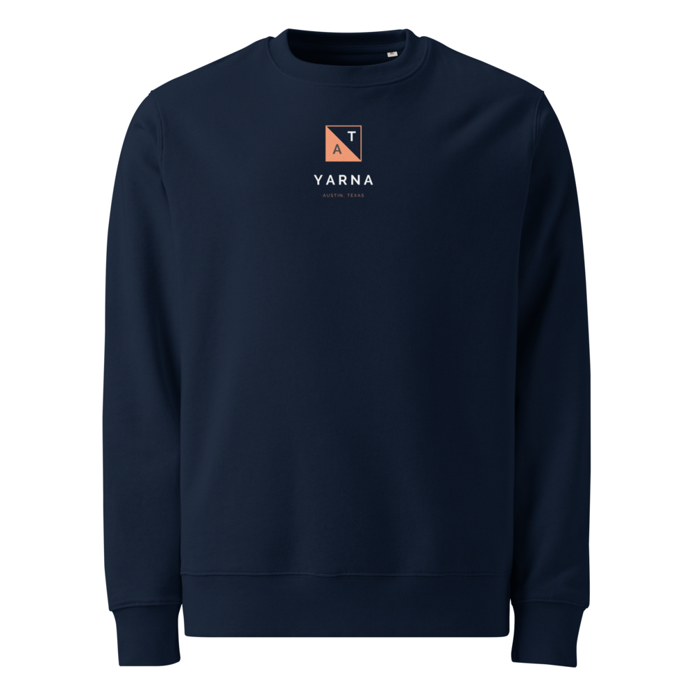 The Midnight Austin Sweatshirt: Dark, Bold, and Sustainable _ MANUAL