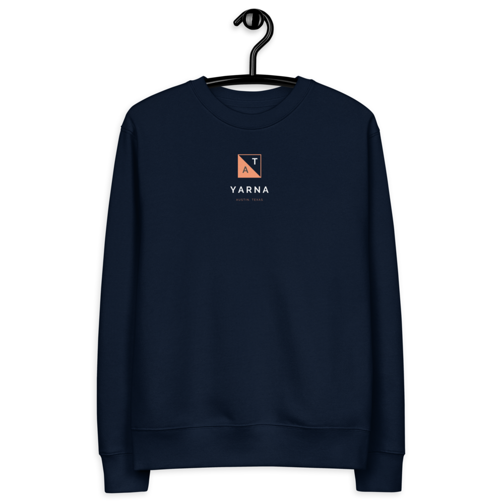 The Midnight Austin Sweatshirt: Dark, Bold, and Sustainable _ MANUAL