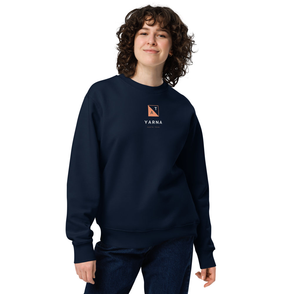 The Midnight Austin Sweatshirt: Dark, Bold, and Sustainable _ MANUAL